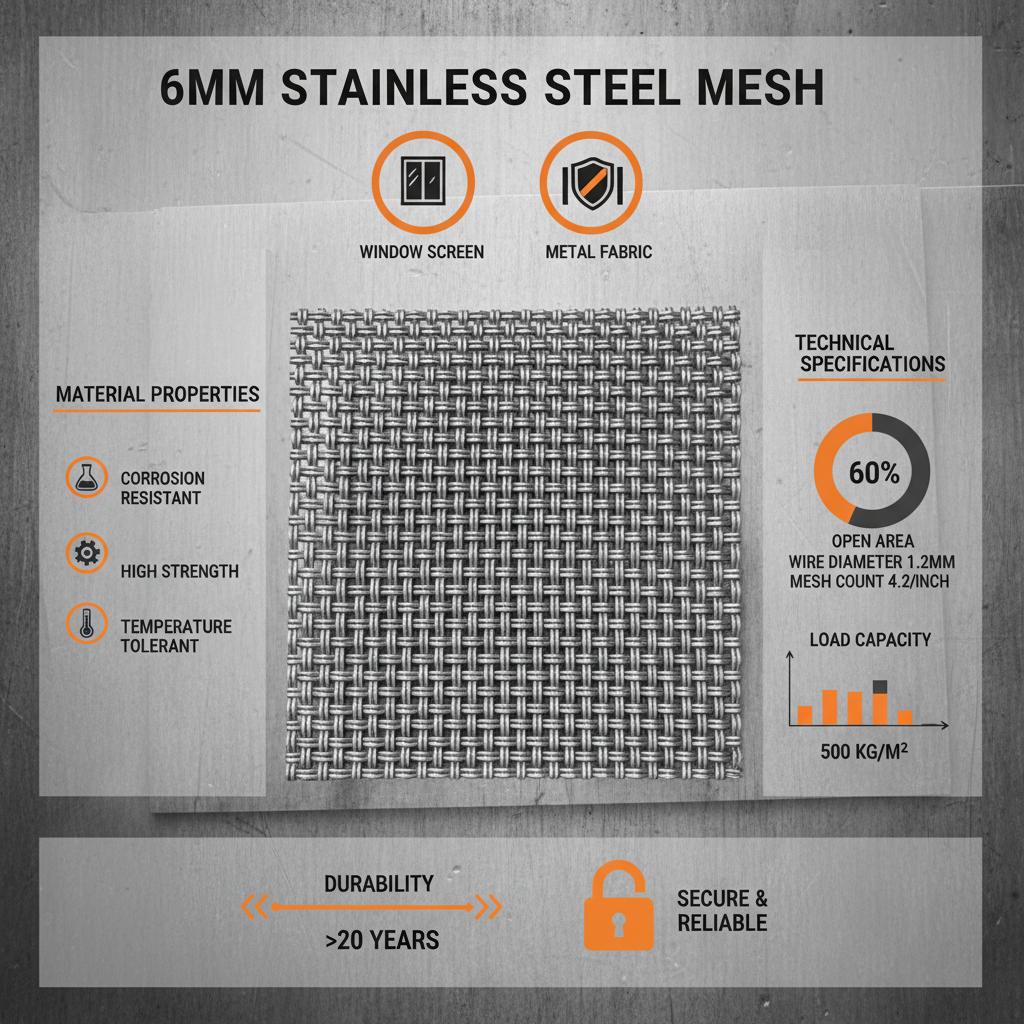 Exploring 6mm Stainless Steel Mesh Applications Benefits and Grades