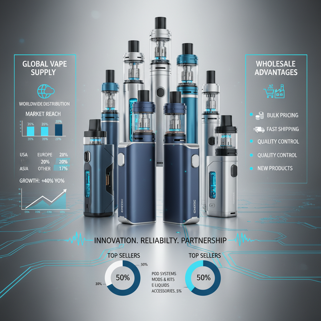 Find a Reliable Vape Wholesale Distributor for Business Growth
