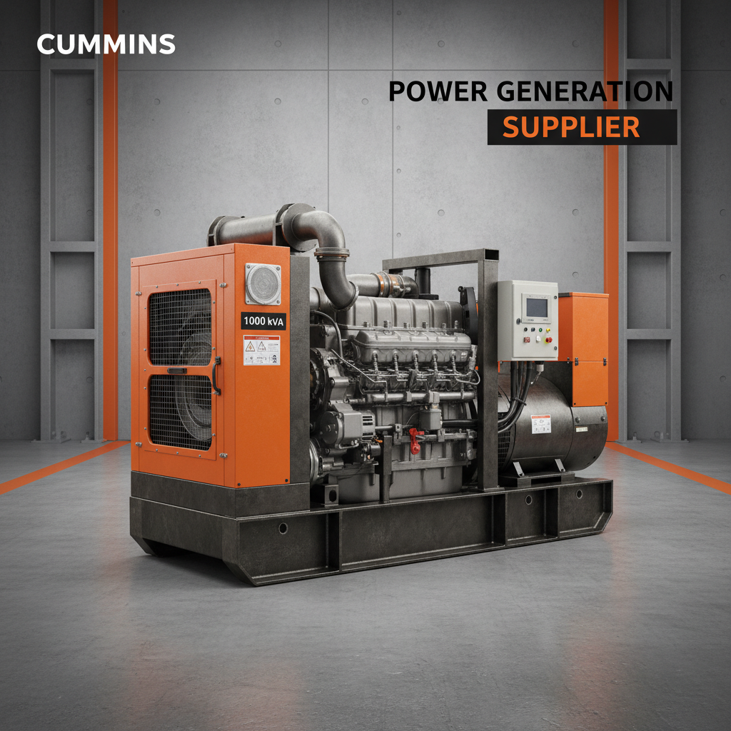 cummins generator 1000 kva Supplier