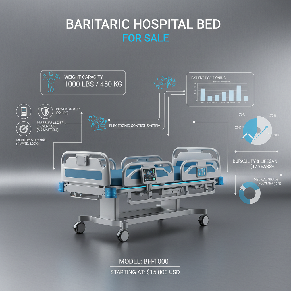 Find the Best Bariatric Hospital Bed for Sale to Enhance Patient Care