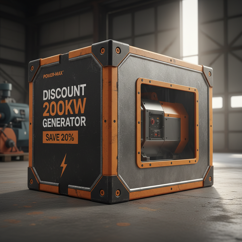 Discount 200kw generator