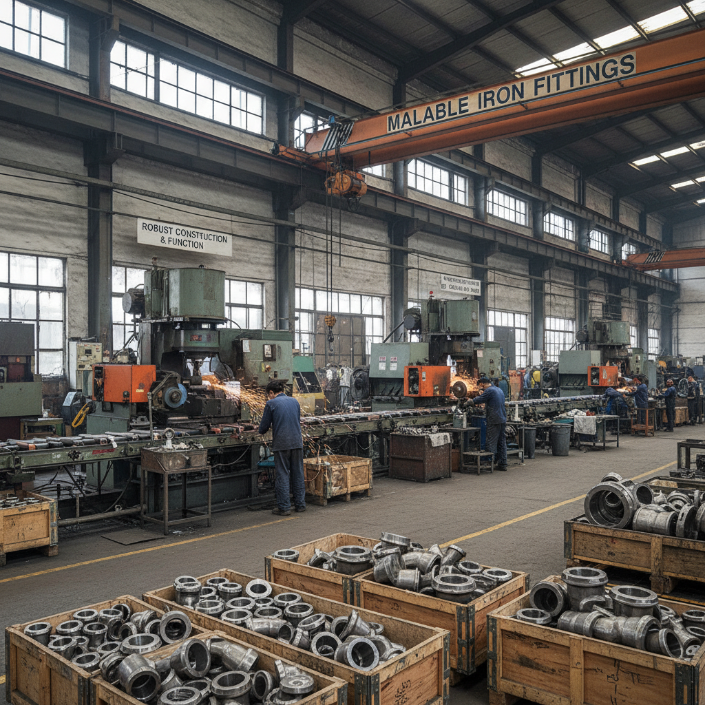 malleable iron pipe fittings factory