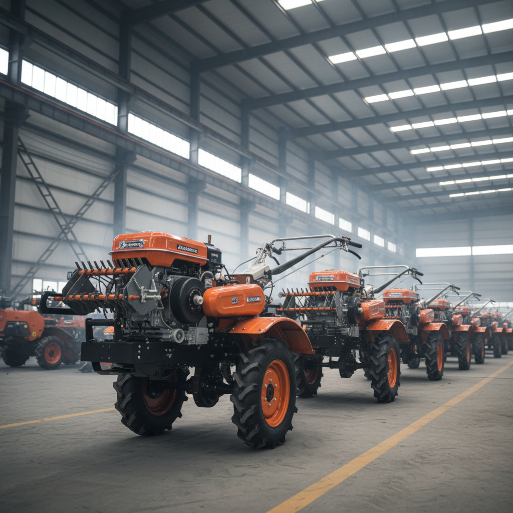 Power Tiller Reaper Binder Revolutionizing Harvest