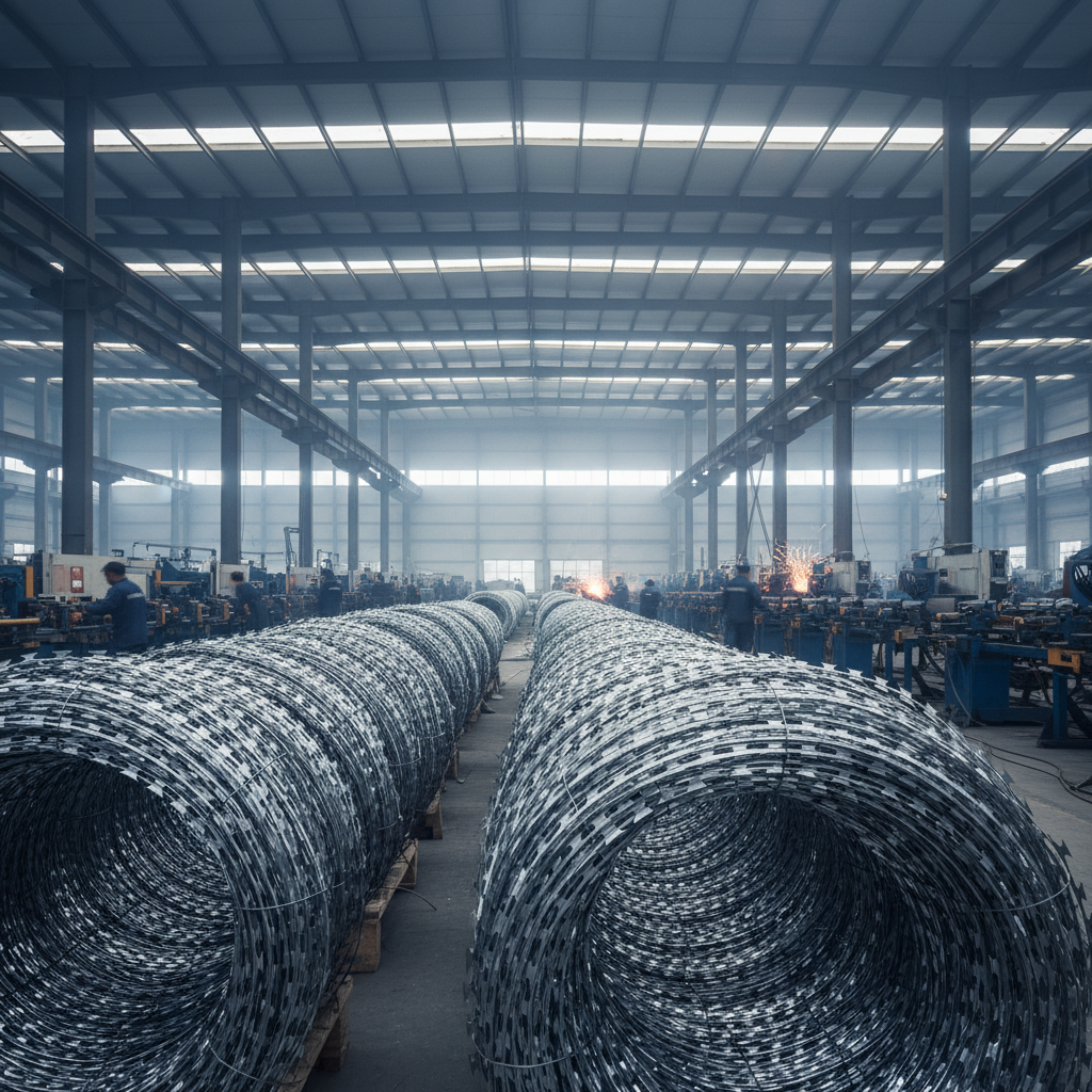 Wire Mesh Blade Fence Panels Solutions