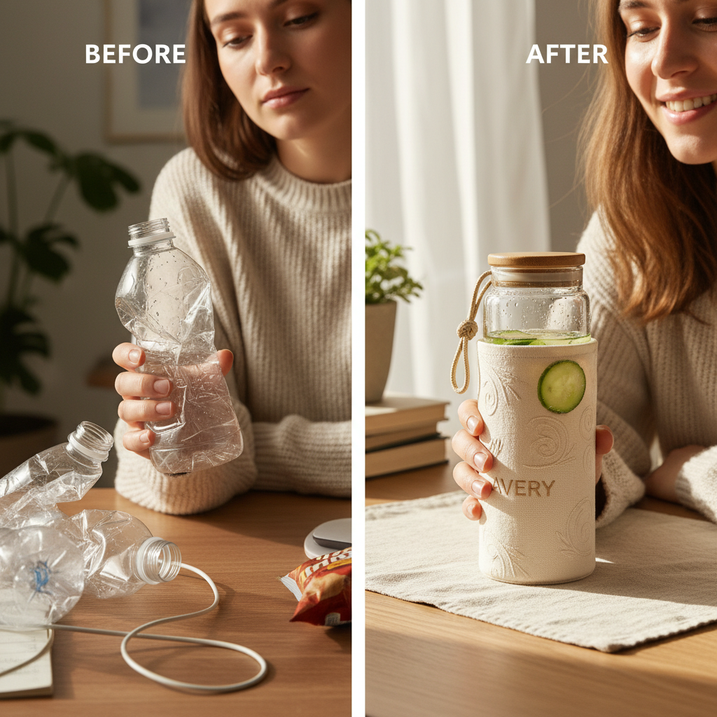 Personalized Glass Water Bottles