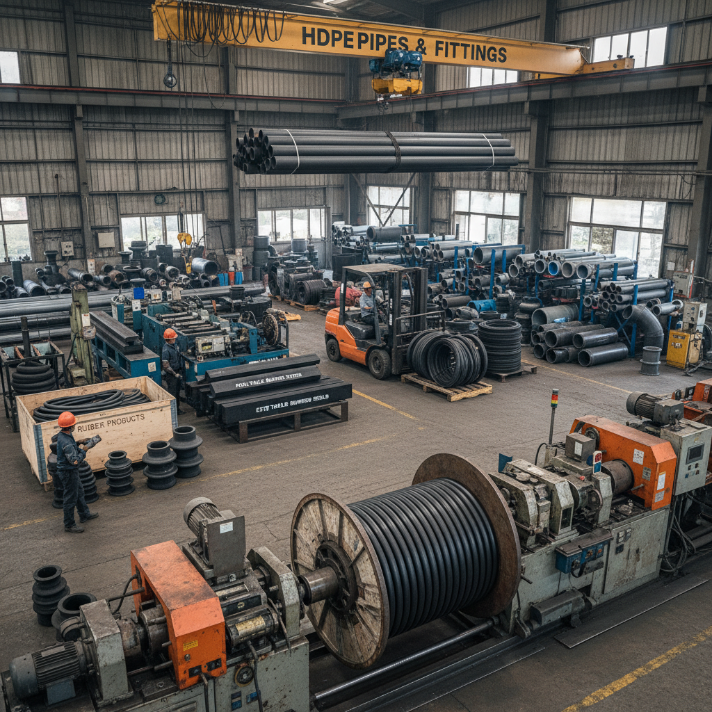 HDPE Pipes Fittings Excellence