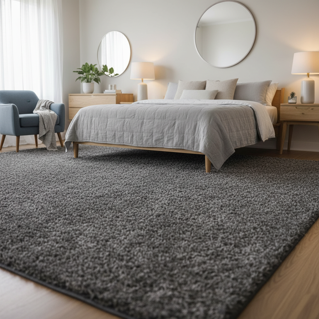 Elevate Your Space with Gray Carpet Bedroom