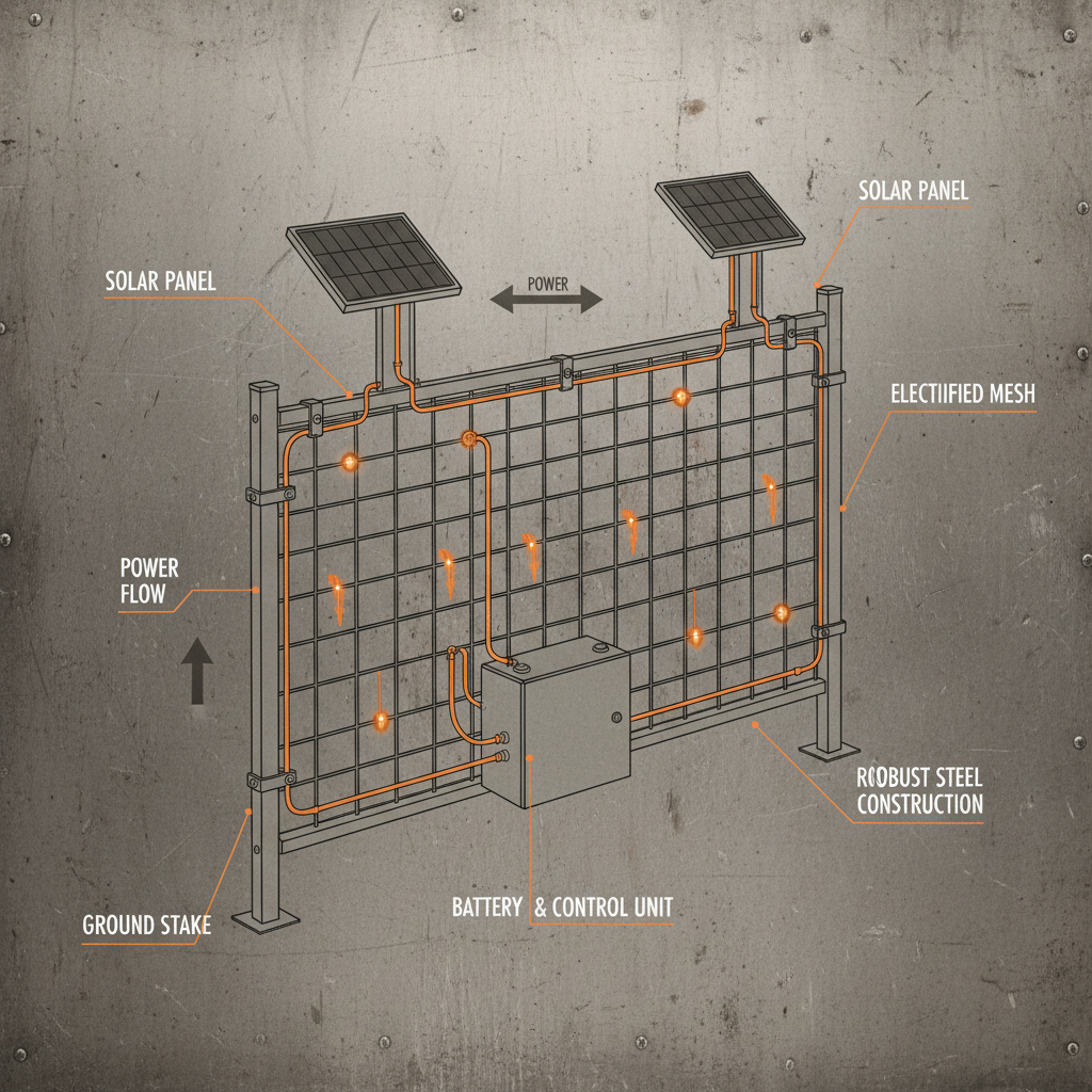 Solar Powered Garden Fence Solutions