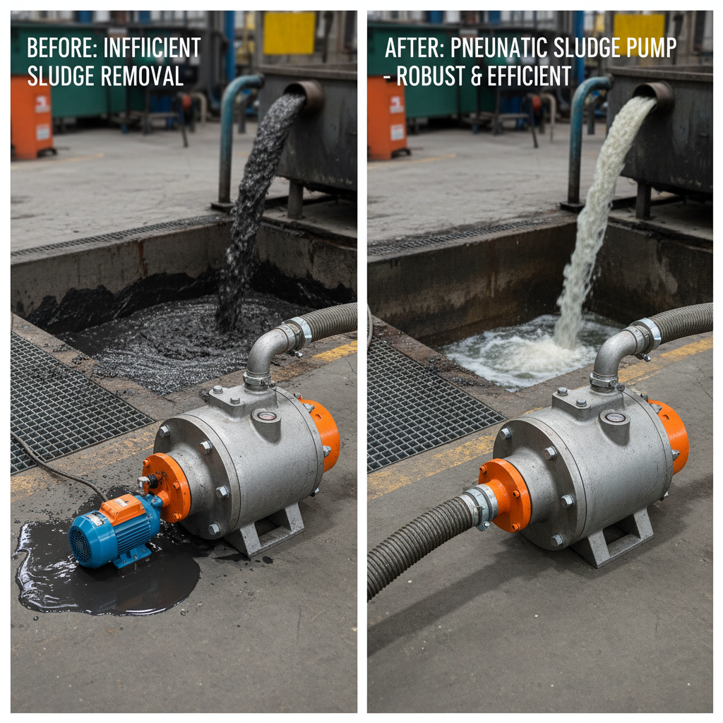 Pneumatic Sludge Pumps