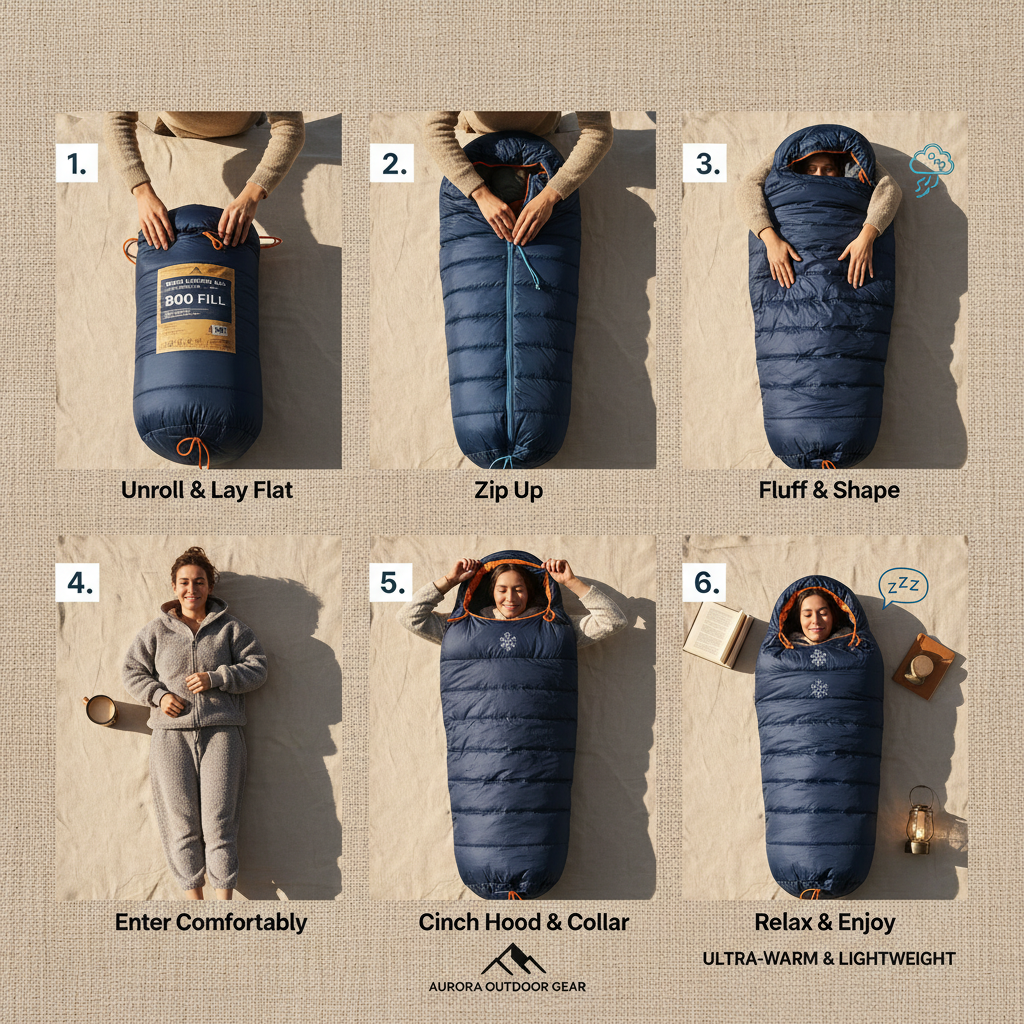 Down Sleeping Bags for Outdoor Adventures