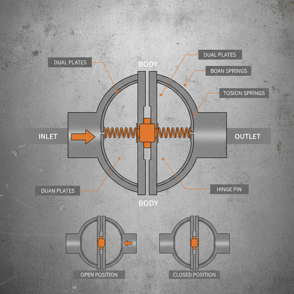 Precision Engineering Dual Plate Check Valves for Critical Applications
