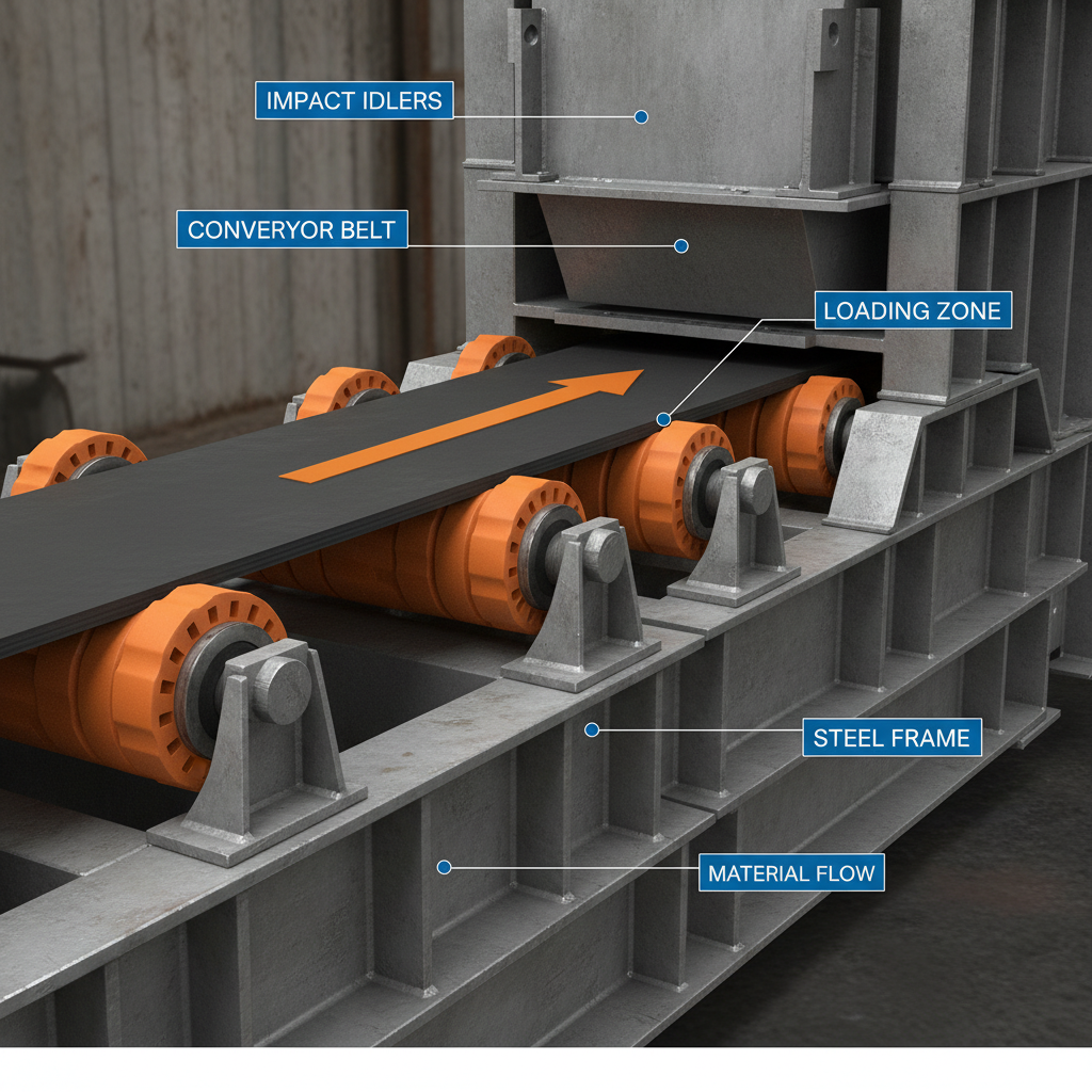 Impact Idlers The Backbone of Conveyor Systems