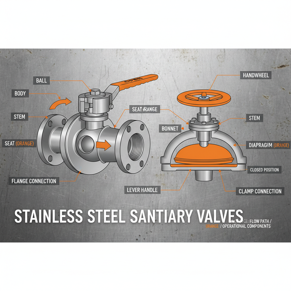 Stainless Steel Sanitary Valves Precision Reliability