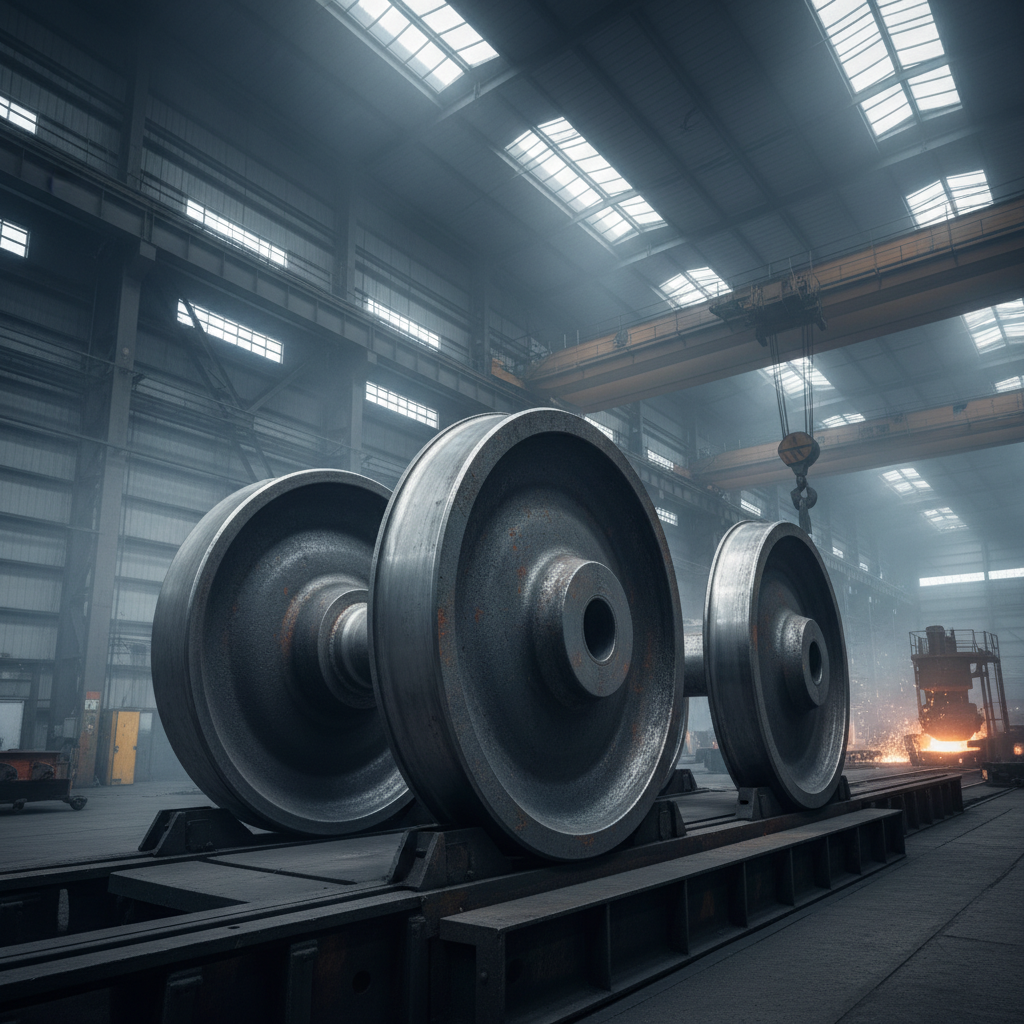 Forged for Performance Steel Rail Wheels Beyond