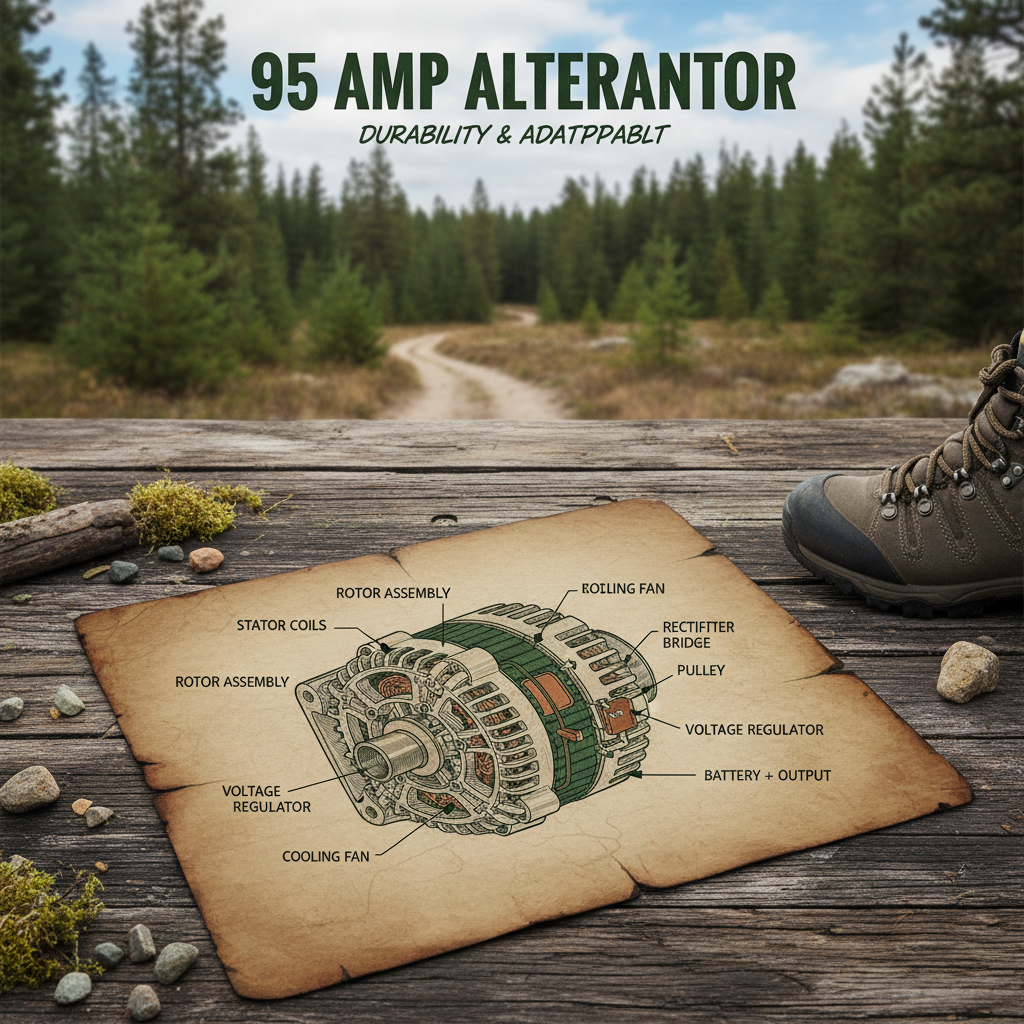 Powering Performance 95 Amp Alternators for Uncompromising Reliability