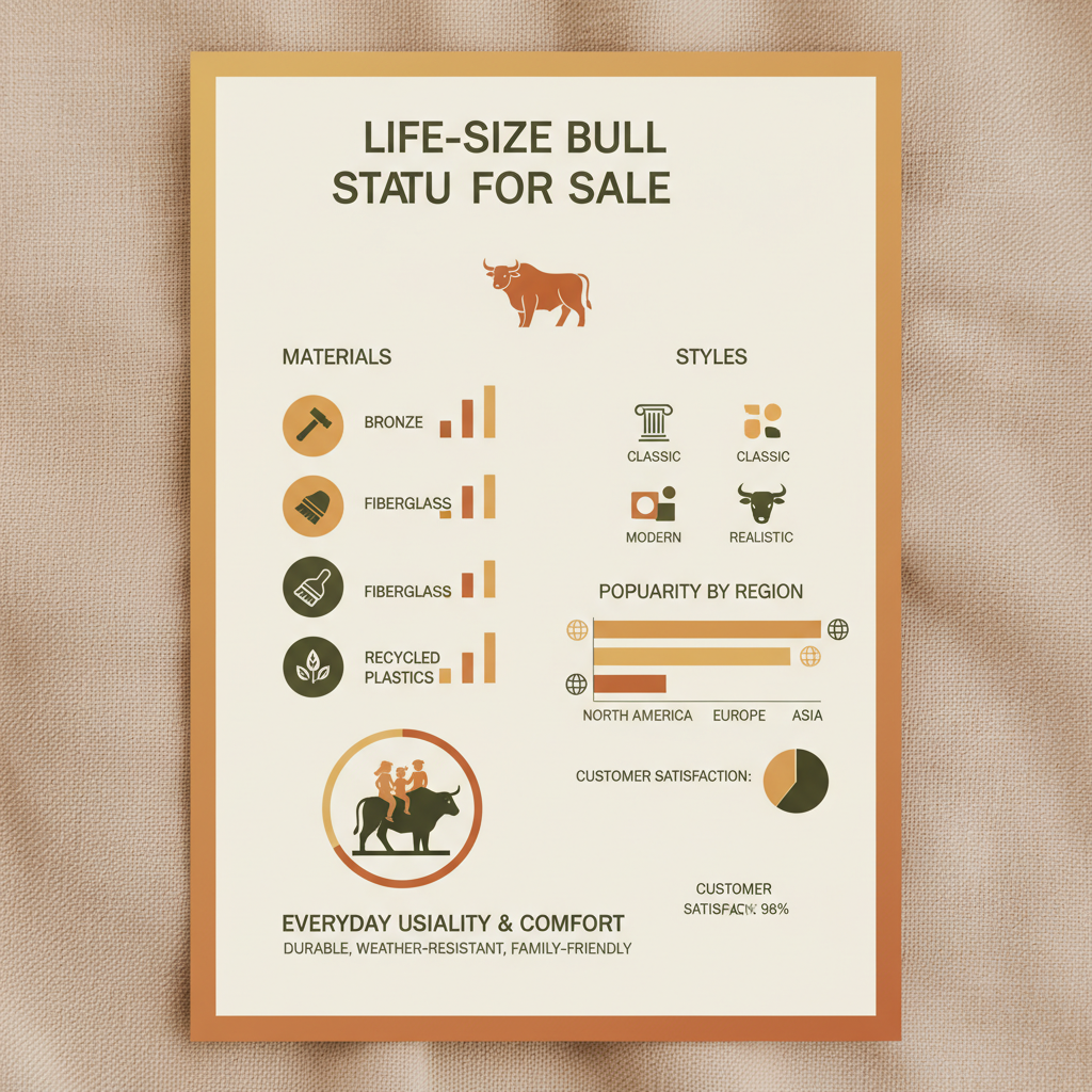 Find the Perfect Life Size Bull Statue for Sale and Enhance Your Space