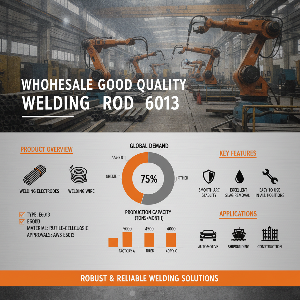 Find Wholesale Good Quality Welding Rod 6013 for Superior Welding Results