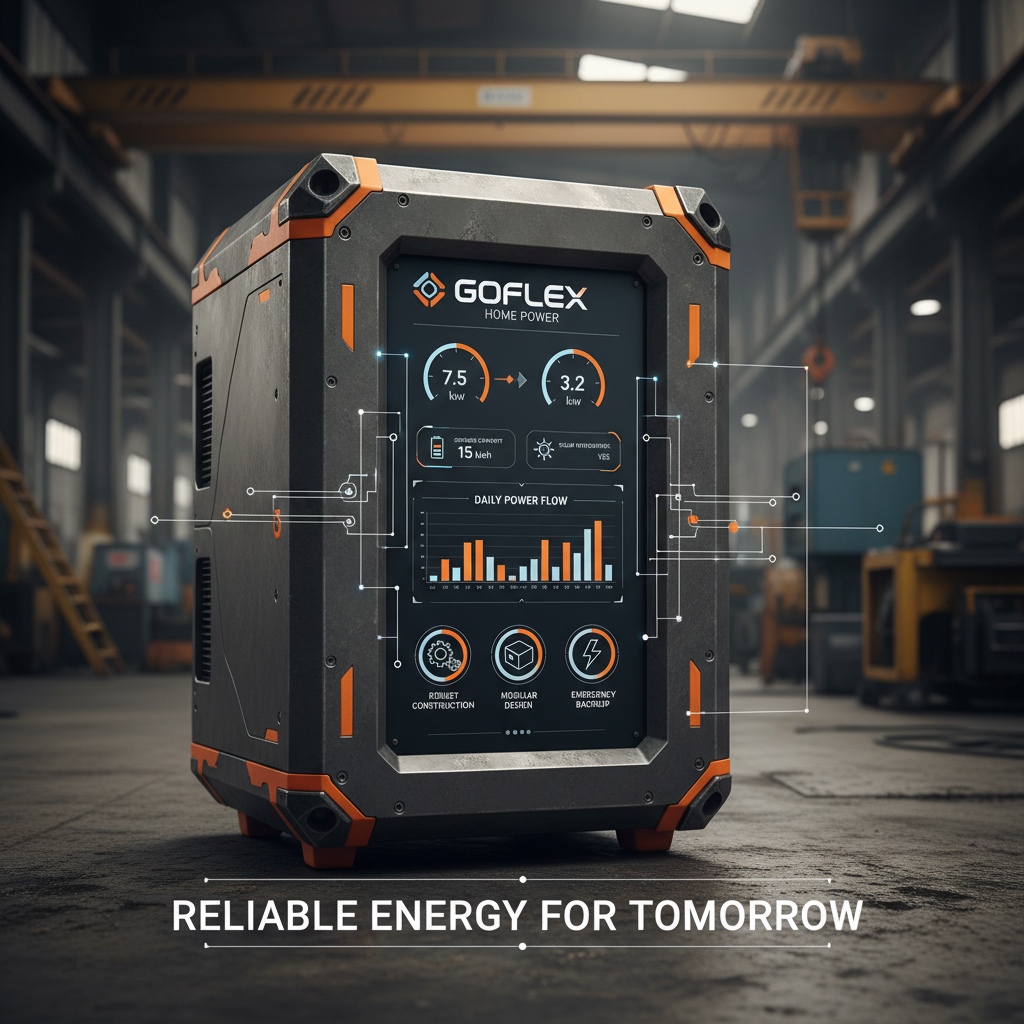 Goflex Home Power Supply Empowering Homes with Reliable Energy Solutions