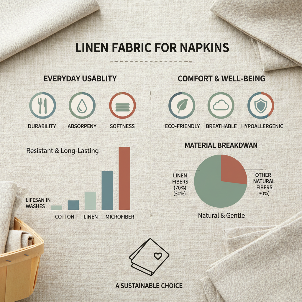 Elevate Your Dining Experience with Luxurious Clothe Napkins Linen Fabric