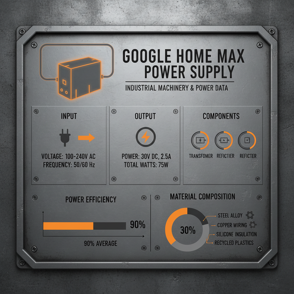 Comprehensive Guide to Choosing the Right google home max power supply