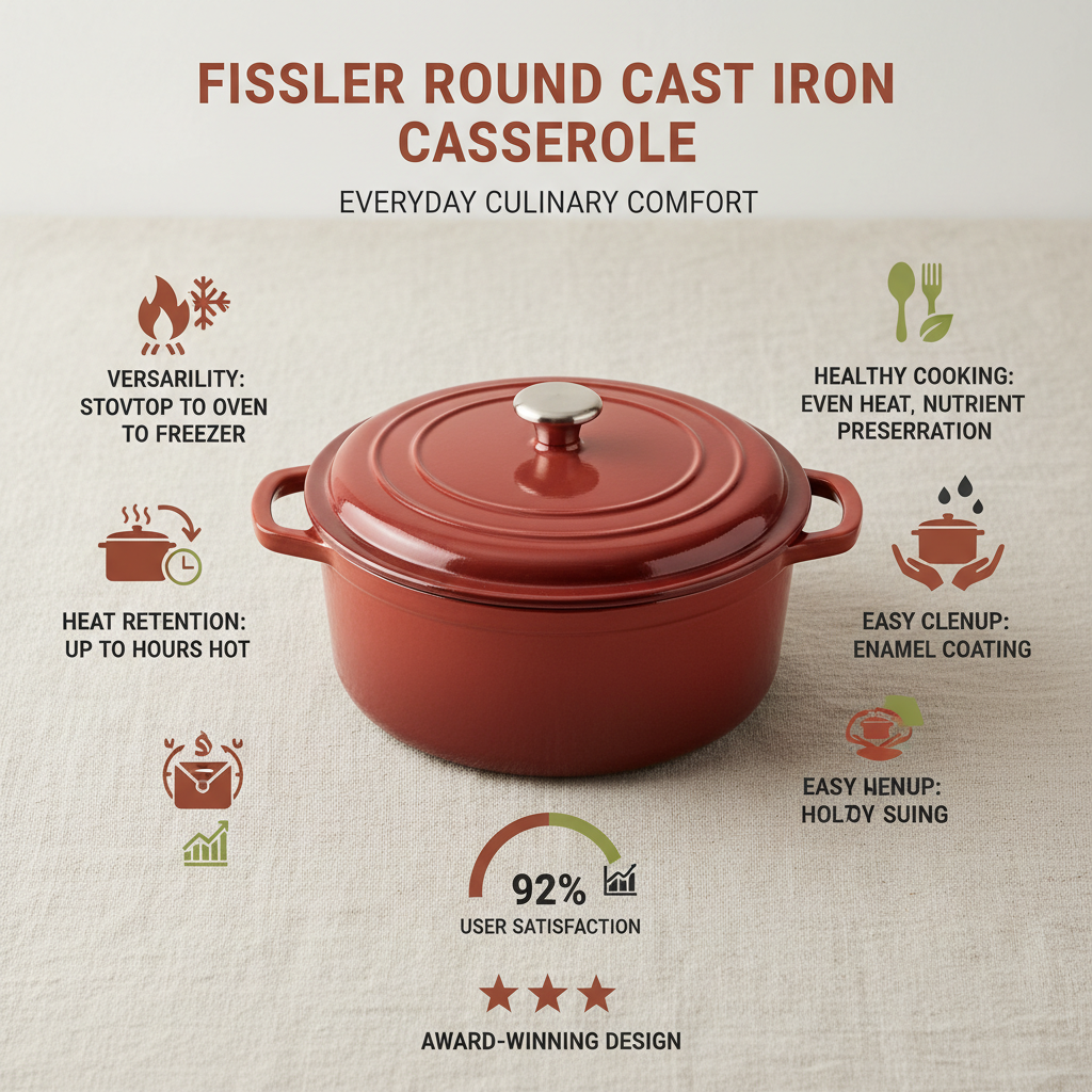 Fissler Round Cast Iron Casserole A Culinary Investment For Home Chefs