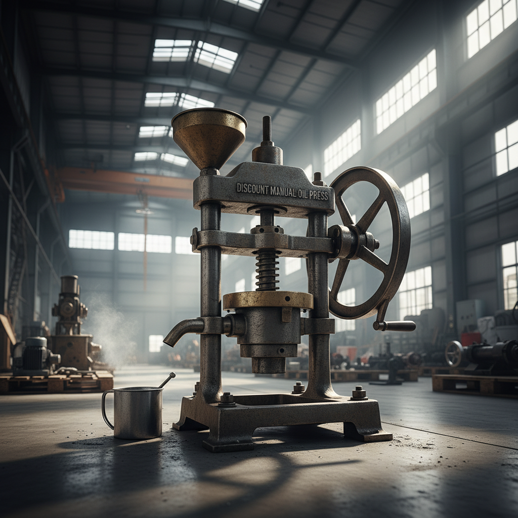 Find the Best Discount Manual Oil Press for Healthy Homemade Oils