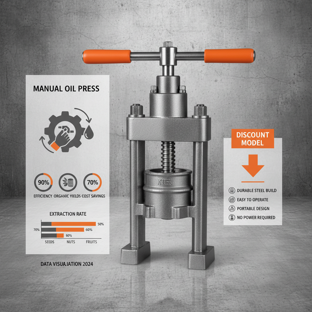 Find the Best Discount Manual Oil Press for Healthy Homemade Oils