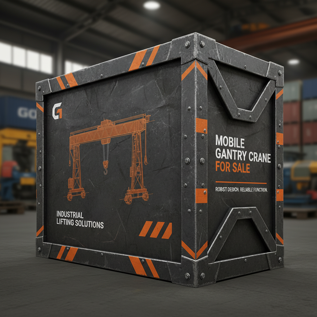 Find the Perfect Mobile Gantry Crane for Sale to Optimize Your Lifting Operations