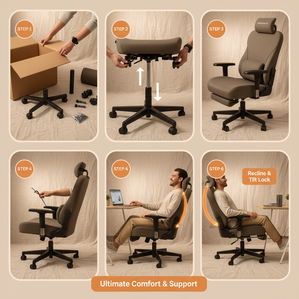 Invest in Comfort and Health with Ergonomic Office Recliner Chair Products