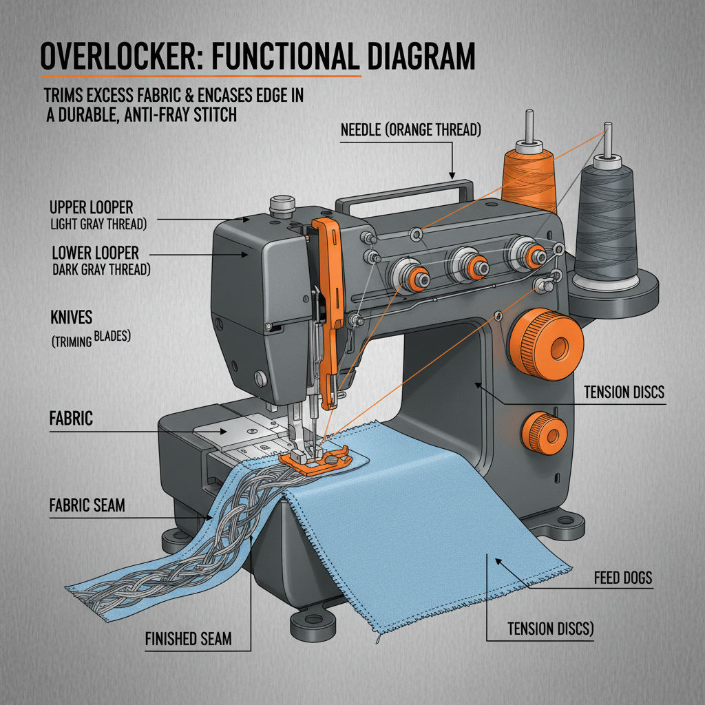 What Does an Overlocker Do A Comprehensive Guide to Serger Functions