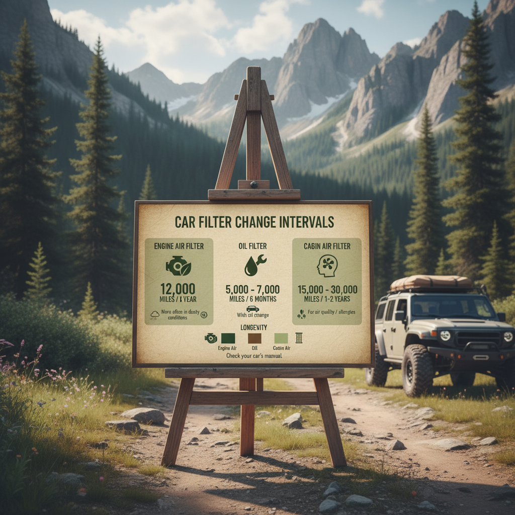 How Often Should a Car Filter Be Changed For Optimal Performance