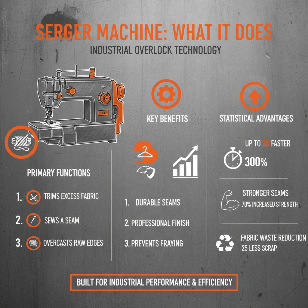 What Does Serger Machine Do A Complete Guide to Overlock Sewing