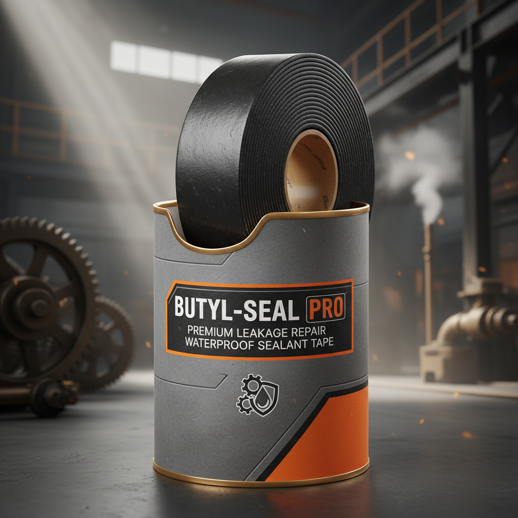 Superior Leakage Protection with Premium Butyl Rubber Tape for Waterproof Sealing