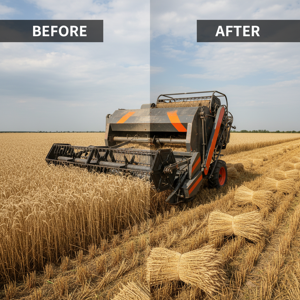 Optimizing Harvests with the Versatile Reaper Binder Technology