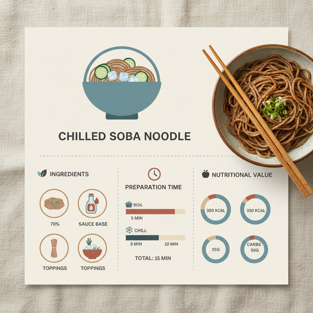 Discover the Refreshing Delight of Chilled Soba Noodle for Summer