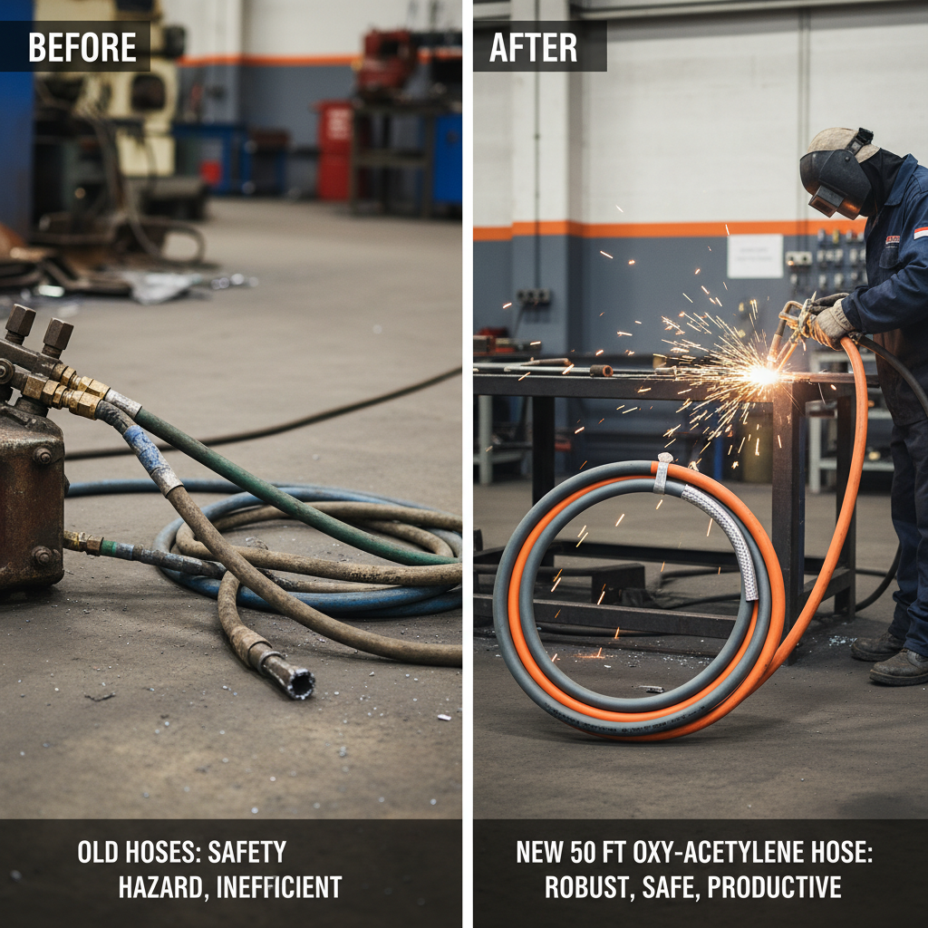 Choosing the Best 50 ft Oxy Acetylene Hose for Safe and Efficient Welding Choosing the Best 50 ft Oxy Acetylene Hose for Safe and Efficient Welding
