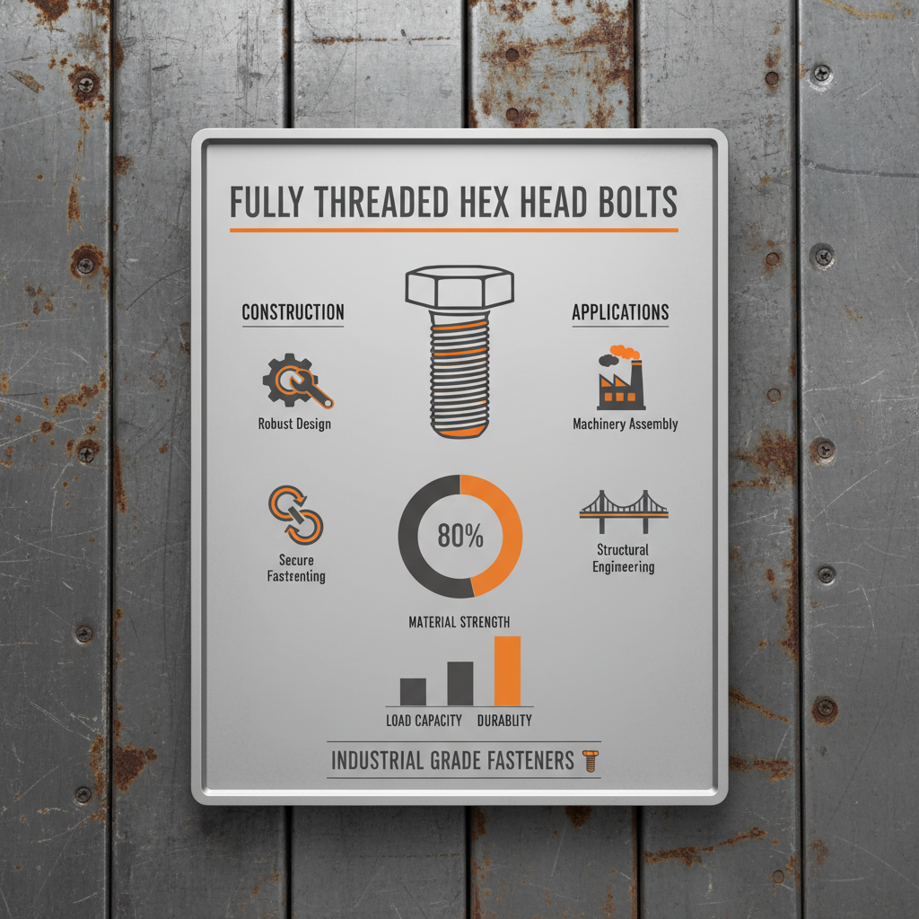 Comprehensive Guide to Fully Threaded Hex Head Bolts and Their Applications