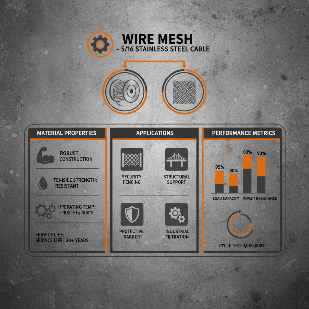 Understanding the Versatility and Benefits of 5 16 Stainless Cable Solutions
