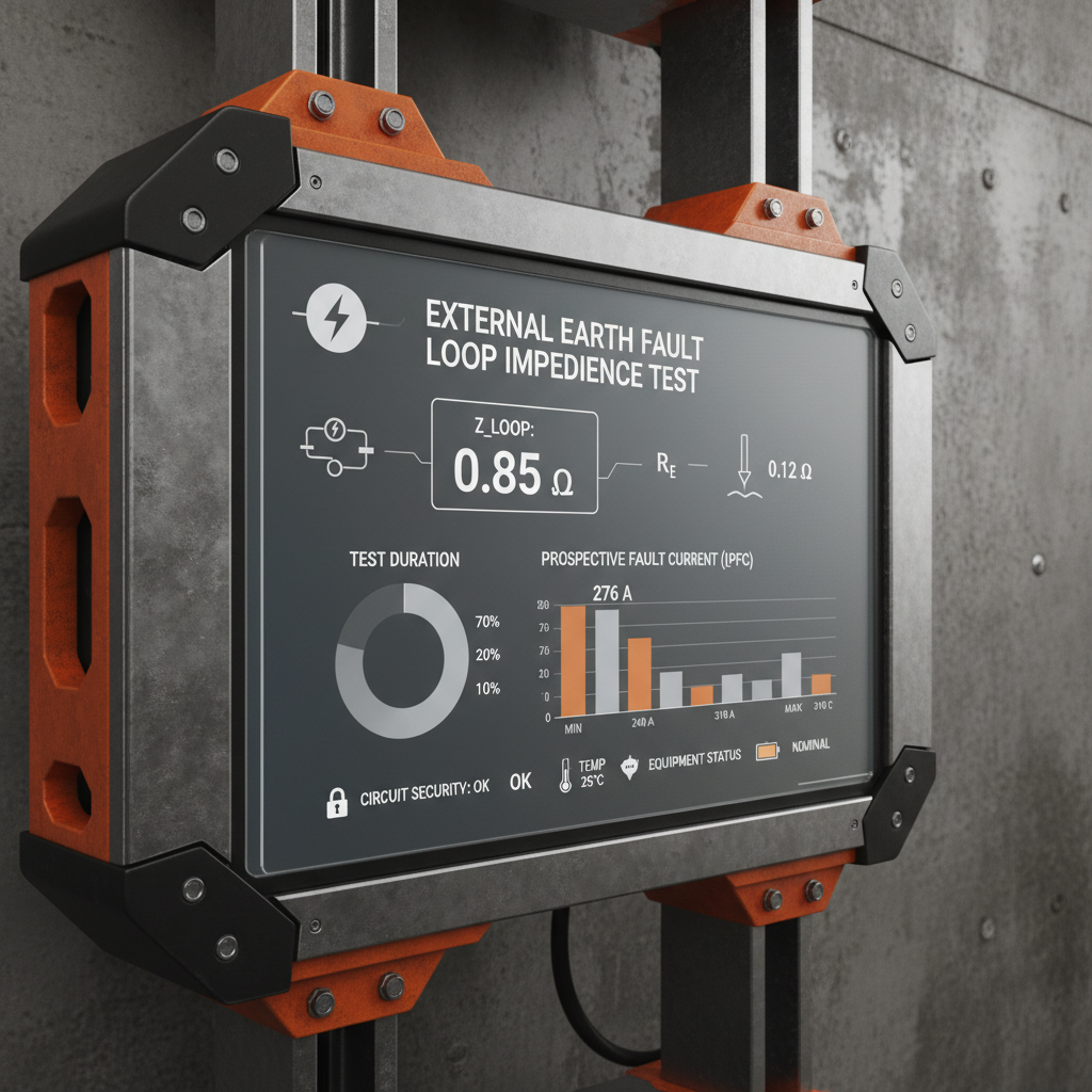 Comprehensive Guide to External Earth Fault Loop Impedance Test and Safety
