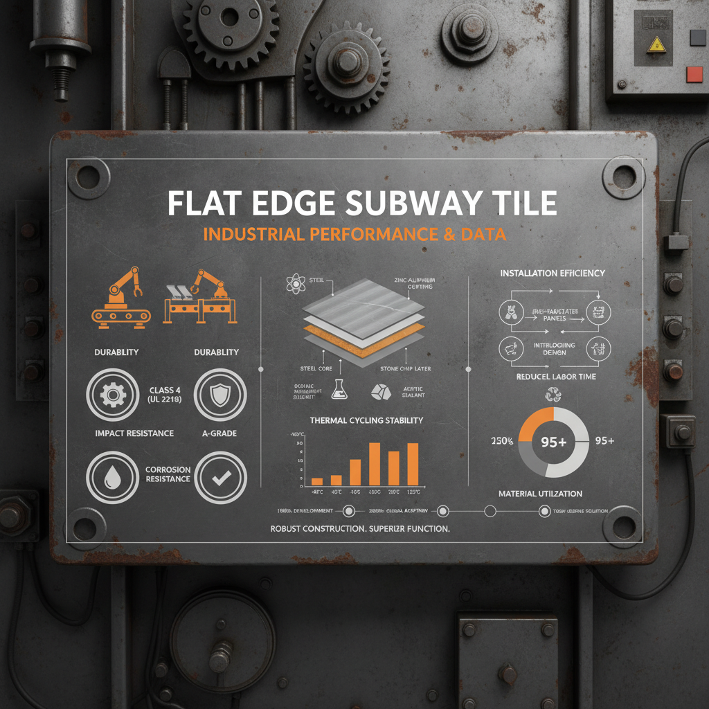 Elevate Your Space with the Timeless Appeal of Flat Edge Subway Tile