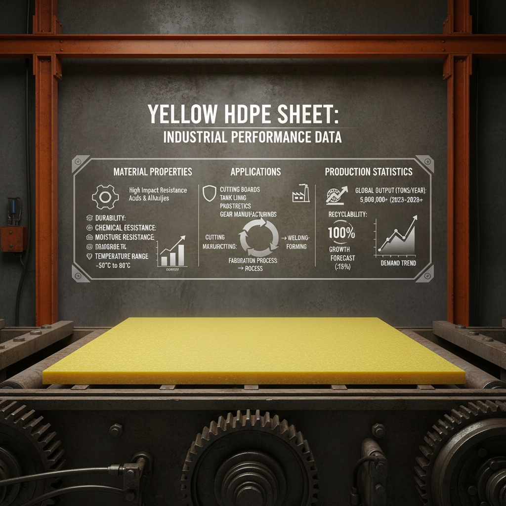 Exploring the Versatility and Benefits of Yellow HDPE Sheet Applications