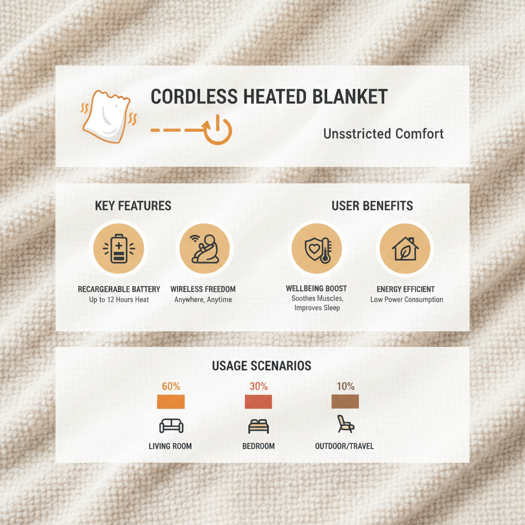 Experience Unmatched Comfort with a Cordless Heated Blanket for Cozy Nights