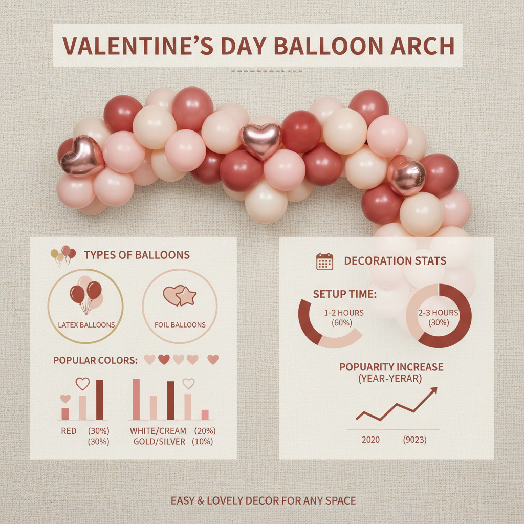 Create a Romantic Valentine's Day Balloon Arch for Unforgettable Celebrations
