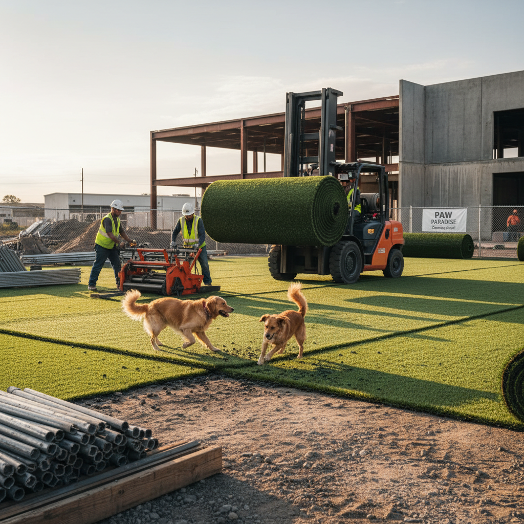 Creating Ideal Outdoor Spaces for Dogs with Durable and Safe Turf