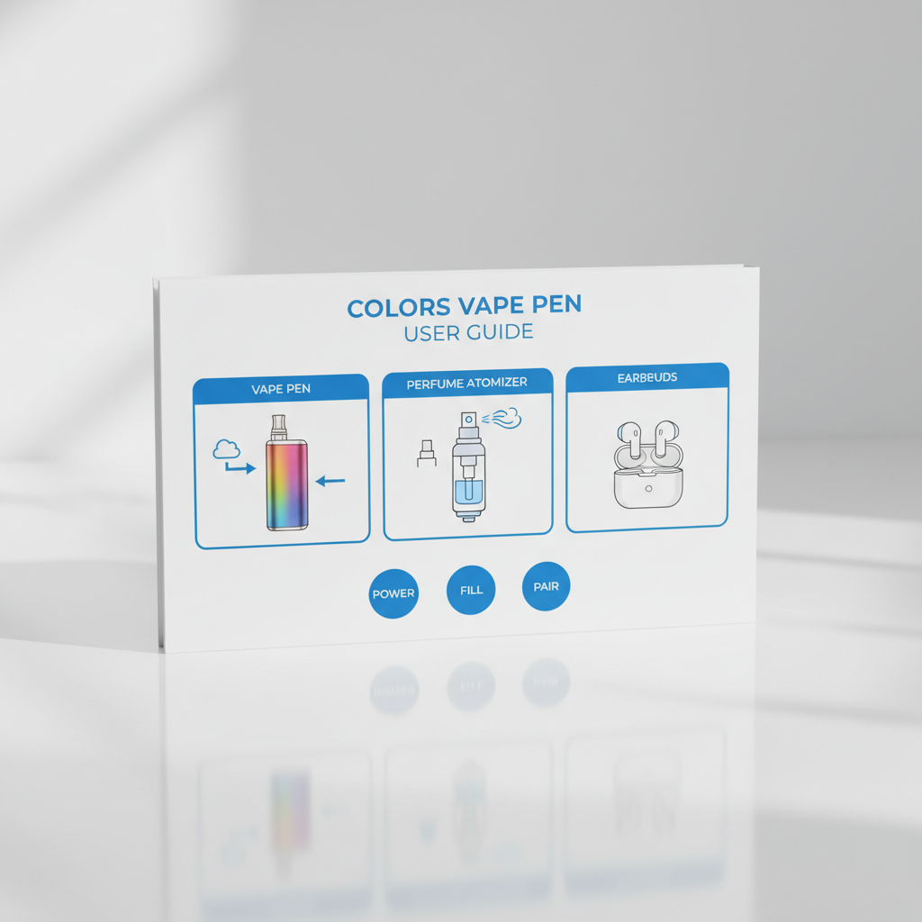 Comprehensive Colors Vape Pen Instructions for Optimal Vaping Experience