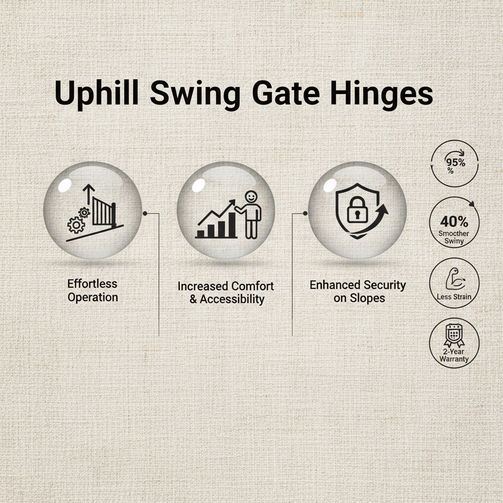 Comprehensive Guide to Uphill Swing Gate Hinges for Sloped Terrain