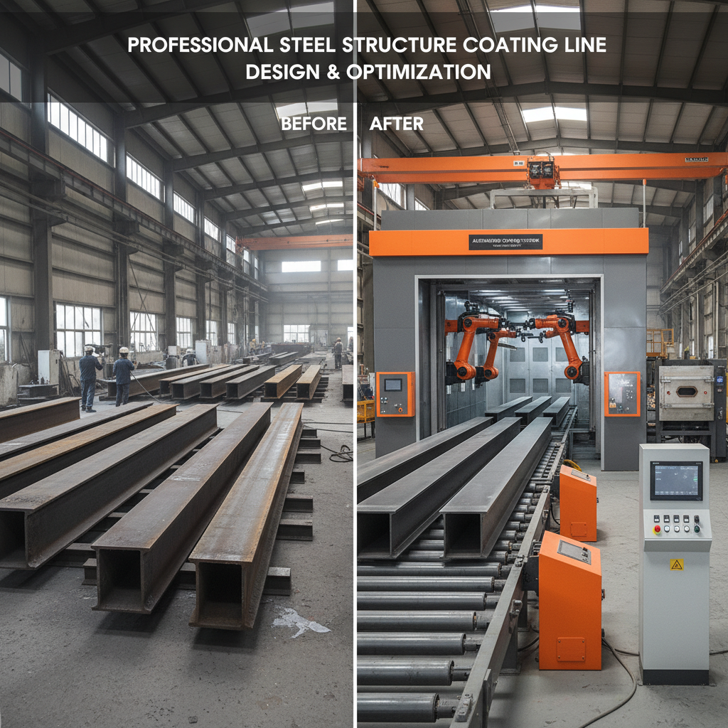 Professional Steel Structure Spraying Line Design and Customization Solutions