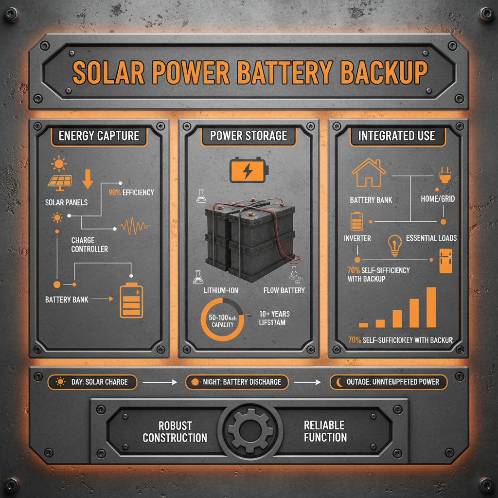 Comprehensive Guide to Battery Backup for Solar Power Systems Comprehensive Guide to Battery Backup for Solar Power Systems