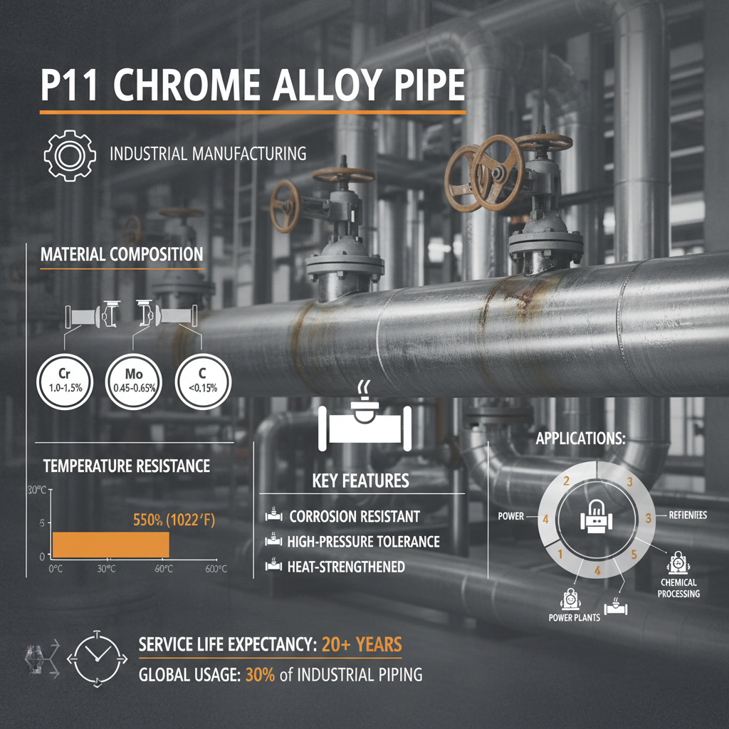 Comprehensive Guide to P11 Chrome Pipe for High Temperature Applications