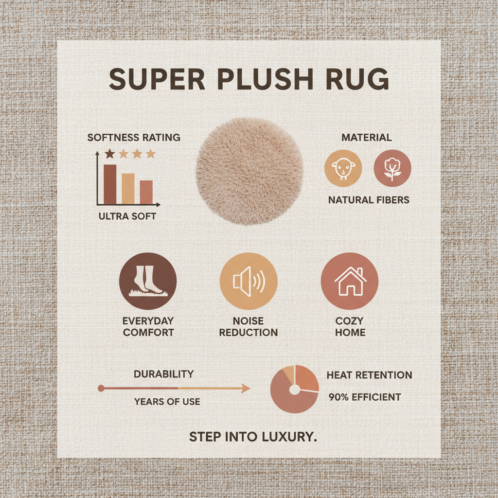 Indulge in the Luxurious Comfort of a Super Plush Rug for Your Home